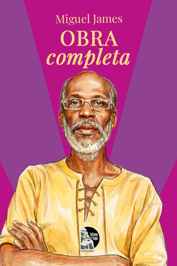 Portada de Presentación del libro «Obra completa» de Miguel James