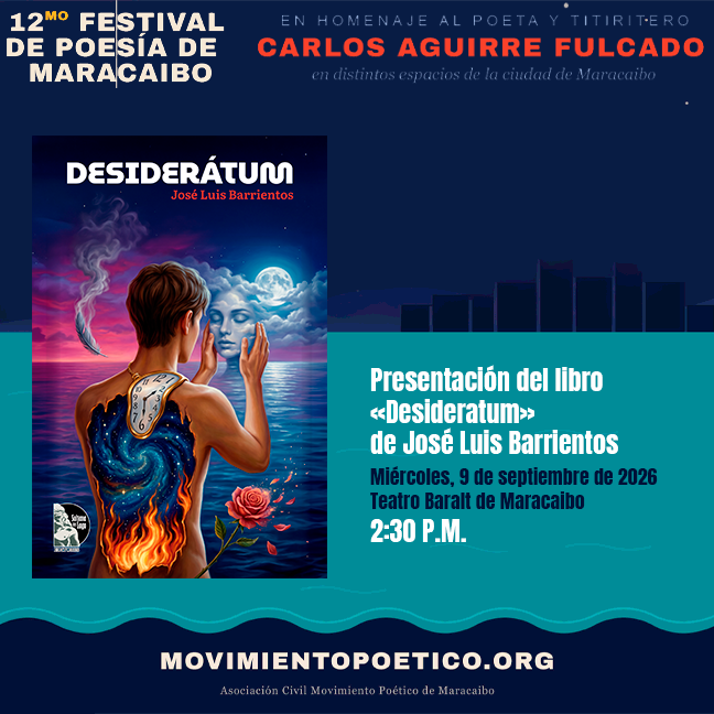 Presentación del libro «Desideratum» de José Luis Barrientos
